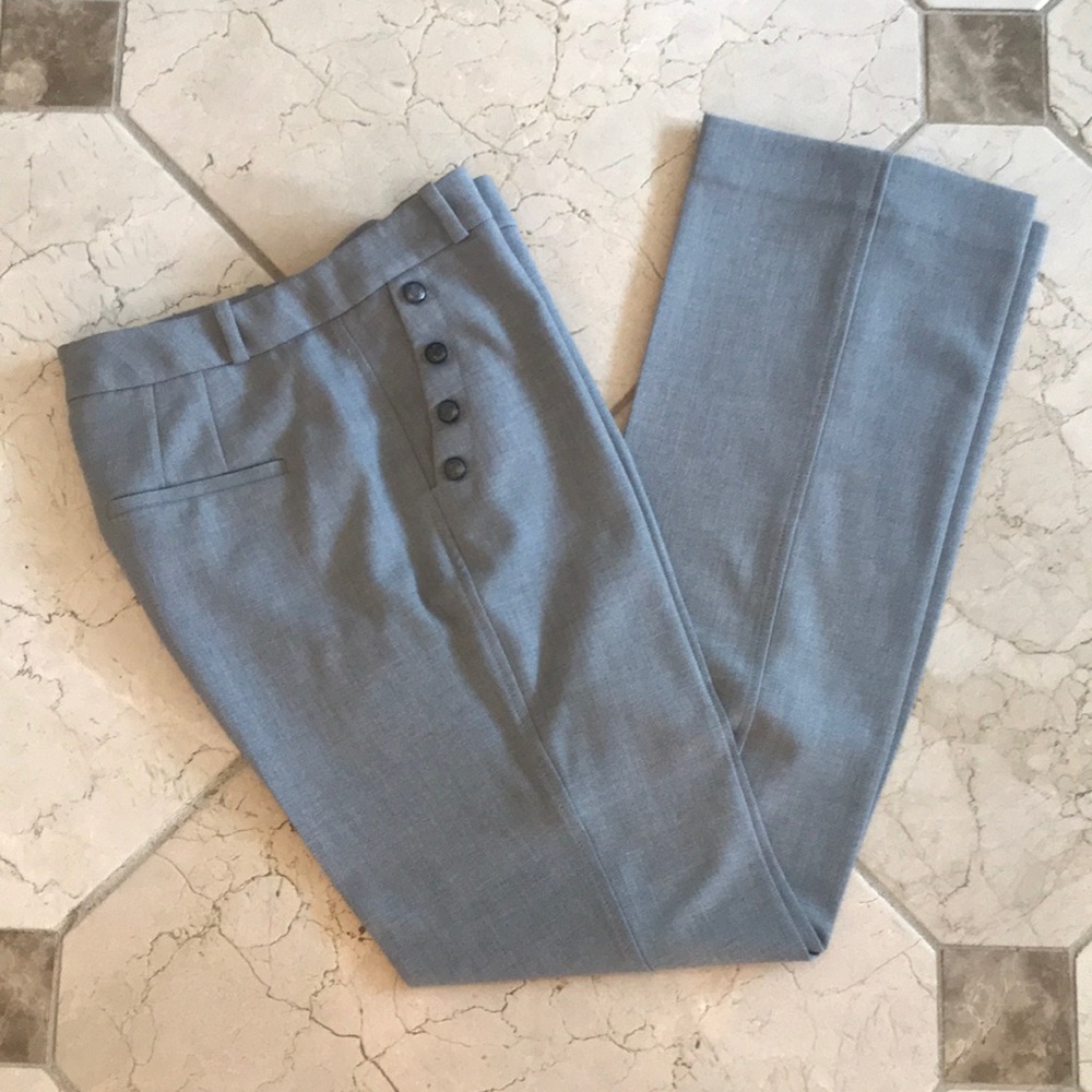 Gray Bootcut White House Black Market Pants